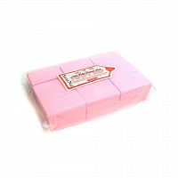 Безворсовые салфетки 6*4 розовые 675 штук 11455 оптом в Самара 