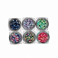 Дизайн для ногтей "Жемчуг" цветной упаковка 6 цветов 11459 оптом в Самара 